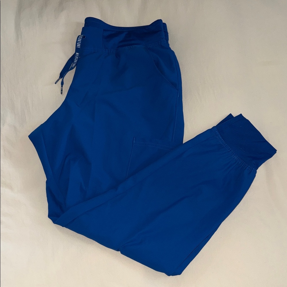 Med Couture Royal Blue Jogger Pants